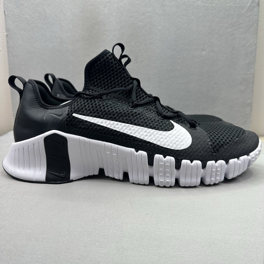 Mens Size 19 Nike Free Metcon 3‎ Shoes Black / White Athletic Training Running